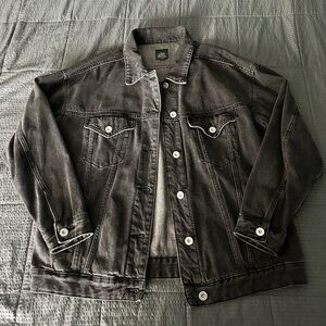 Wild Fable Denim Jacket - Black/Grey